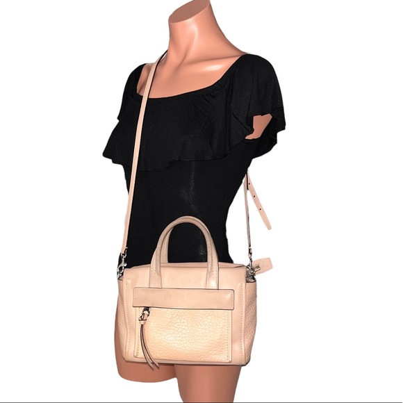 COACH Purse 'Bleeker Mini Riley' Crossbody Bag Peach Rose J1393-27923 - Picture 2 of 15